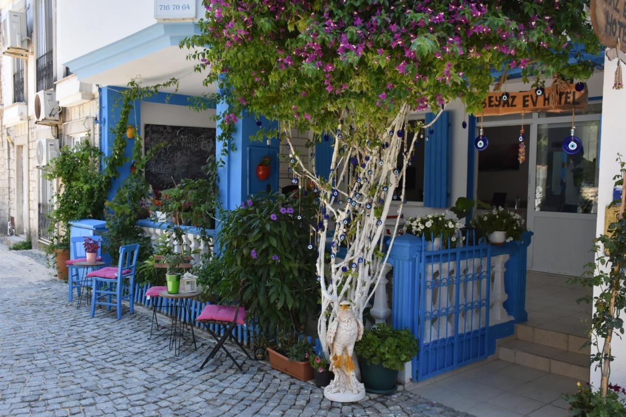 Beyaz Ev Hotel Alacatı Bagian luar foto